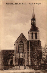 Montier-en-Der - Facade de l'Eglise -
													52 Haute Marne
												