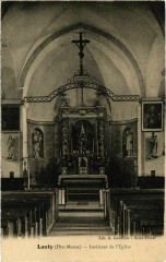 Lanty - Interieur de l'Eglise