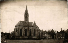 Eclaron - Eglise et route du Der