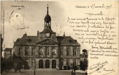 Chaumont , le 2 Nov. 1909 - L'Hotel de Ville à Chaumont