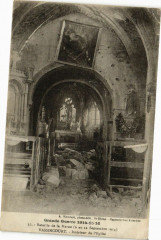 Vassincourt - Interieur de l'Eglise
