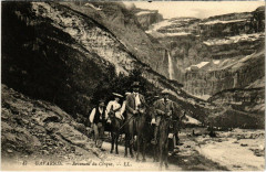 Gavarnie - Revenant du Cirque -
													65 Hautes Pyrénées
												