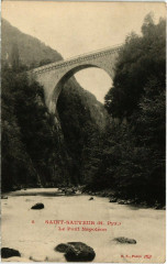 Saint-Sauveur - Le Pont Napoléon -
													65 Hautes Pyrénées
												