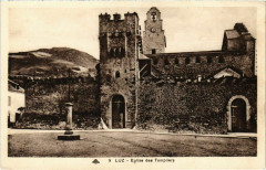 Luz - Eglise des Templiers à Uz