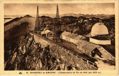 Bagneres-de-Bigorre - L'Observatire du Pic du Mldi à Bagnères-de-Bigorre