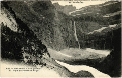 Gavarnie- Vue générale du Cirque et du Pont de Neige -
													65 Hautes Pyrénées
												