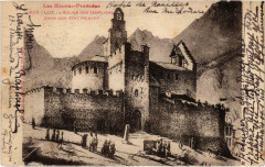 Luz L'Eglise des Templiers à Uz