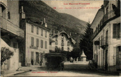 Luz Entrée par la Route de Saint-Sauveur à Uz