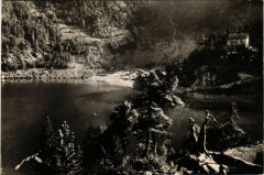Vallée d'Aure Le Lac d'Oredon vu au dessus du Chalet du T.C.F. -
													65 Hautes Pyrénées
												