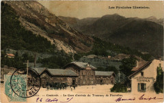Cauterets La Gare d'arrivée du Tramway de Pierrefitte à Cauterets