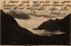 Une mer de nuages vue de l'Observatoire du Pic du Midi -
													65 Hautes Pyrénées
												