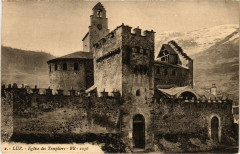 Luz - L'Eglise des Templiers à Uz
