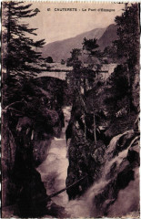 Le Pont d'Espagne à Cauterets