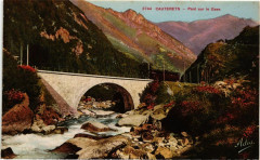 Cauterets - Pont sur le Gave à Cauterets