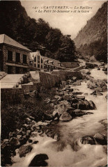 Cauterets - La RAIllere Le Petit Saint-Sauveur le Gave à Cauterets