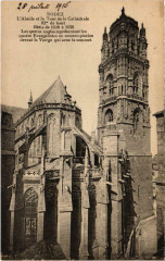 Rodez - L'Abside et la Tour de la Cathédrale à Rodez