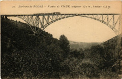 Environs deRODEZ - Viaduc de Viaur à Tauriac-de-Naucelle