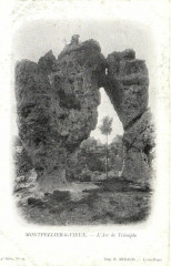 Montpellier-le-Vieux - L'Arc de Triomphe -
													12 Aveyron
												