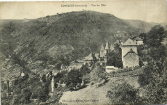 Conques - Vue de l'Est