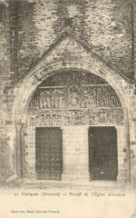 Conques - Portail de l'Eglise Abbatiale -
													12 Aveyron
												