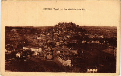 Cordes Vue générale, coté Est