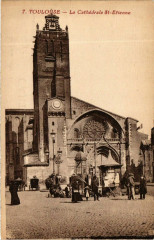 Toulouse La Cathédrale Saint-Etienne à Toulouse