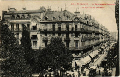 Toulouse - La Rue Alsace-Lorraine et Square de Capitole à Toulouse