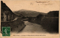 Foix L'Ariege et le Mont Fourcat à Foix