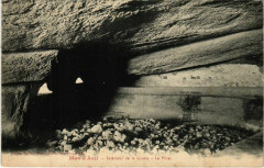 Mas d'Azil- Interieur de la Grotte,Le Pilier France