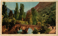 Vicdessos- Entree, Le Grand Pont France