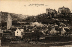 Le Lot Pittoresque - Vaillac - Vue générale et le Chateau -
													46 Lot
												