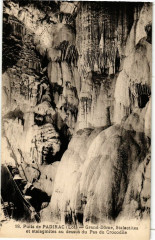 Puits de Padirac - Grand-Dome stalactites et stalagmites à Padirac