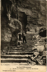 Le Lot Pittoresque - Gouffre de Padirac - L'Escalier des Galeries à Padirac