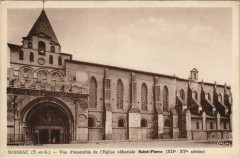 Moissac vue d'ensemble de l'Eglise Saint-Pierre France à Moissac