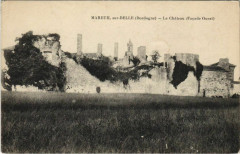 Mareuil-sur-Belle - Le Chateau - Facade Ouest