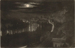 Le Pas du Raysse au Rocher Pointu - pres Souillac - Clair de Lune