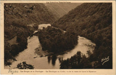 La Dordogne au Collet - Vu de la Route de Laval a Spontour