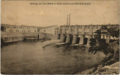 Barrage de Tuilieres et Usine Electrique - Cote Sud-Ouest -
													24 Dordogne
												
