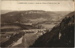 Castelnaud - Ruines du Chateau et Vallee du Ceou