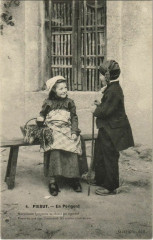 Piegut - En Perigord - Jeunes Filles - Types -
													24 Dordogne
												