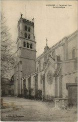Buglose - Facade et Tour de la Basilique