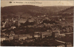 Perigueux- vue du Faubourg Saint-Georges France à Périgueux