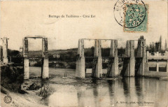 Barrage du Tuilieres - Coté Est