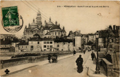 Perigueux - Saint-Front et le pont des Barris à Périgueux