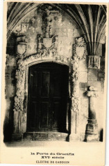 Cloitre de Cadouin-La Porte du Crucifix
