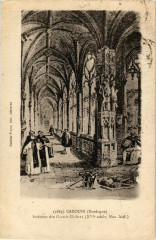 Cadouin-Intérieur des Grands Cloitres