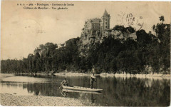 Dordogne - Environs de Sarlat-Chateau de Montfort-Vue générale