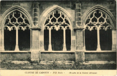 Cloitre de Cadouin-Arcades de la Galerie Abbatiale