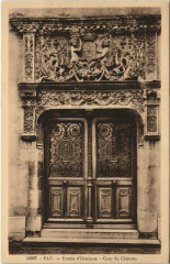Pau - Entrée d'Honneaur - Cour du Chateau à Pau