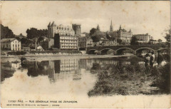Pau Vue générale prise de Jurancon à Pau